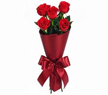 Букет 5 Красных роз Эдлесс Лав в Бакунино