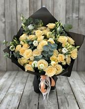 Букет цветов из:  Розы и Лизиантусы #REPLACE_PRED# Бакунино