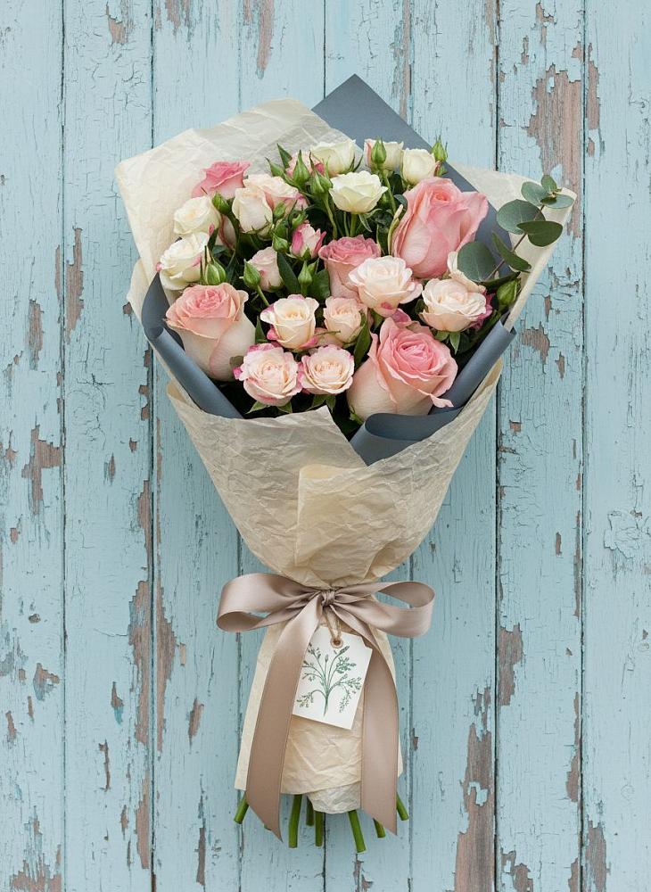 Букет цветов из: Розы в Бакунино