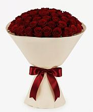 Букет 101 Бордовая роза Блэк Бакарра в Бакунино