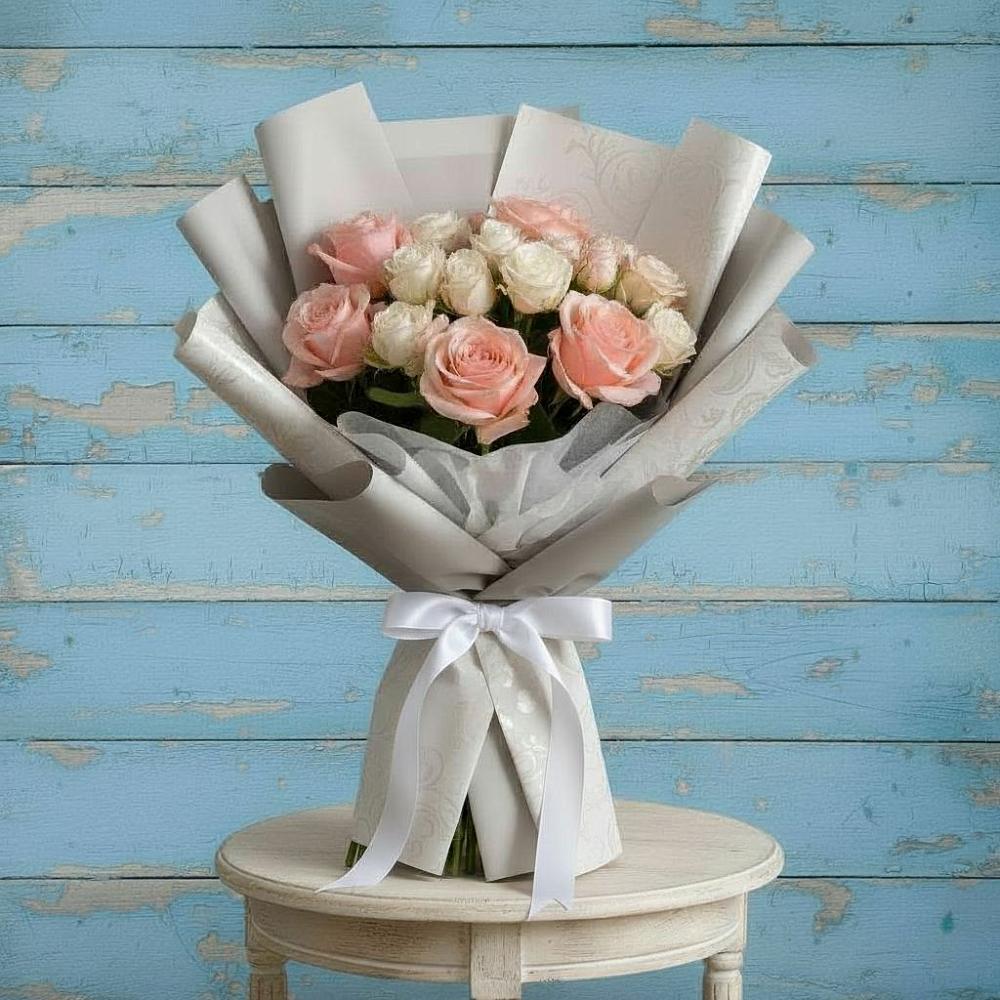 Букет цветов из: Розы в Бакунино