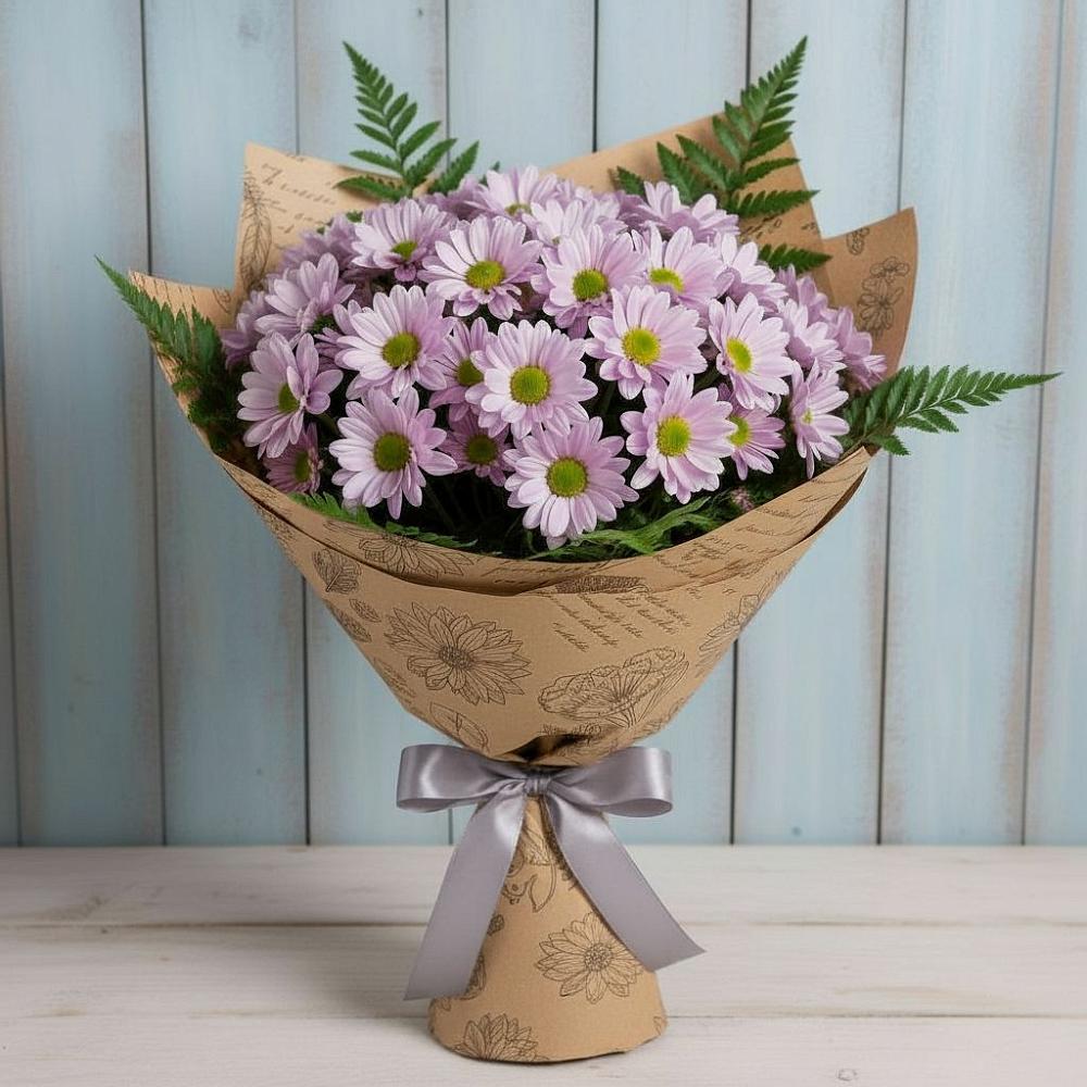 Букет цветов из: Хризантемы в Бакунино
