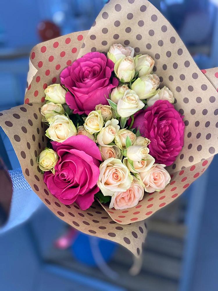 Букет цветов из: Розы в Бакунино