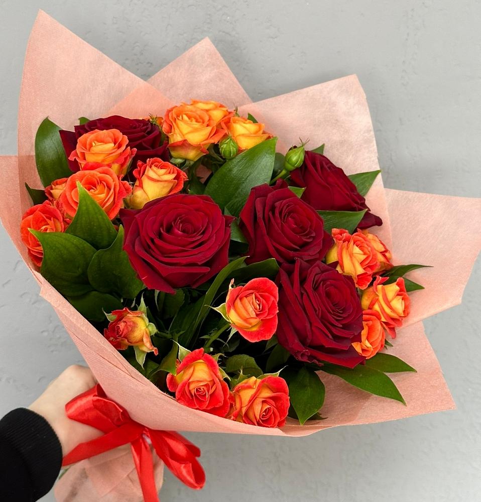 Букет Любовь и восторг в Бакунино