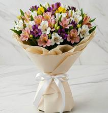 Букет цветов из:  Альстромерии #REPLACE_PRED# Бакунино