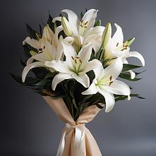 Букет цветов из:  Лилии #REPLACE_PRED# Бакунино