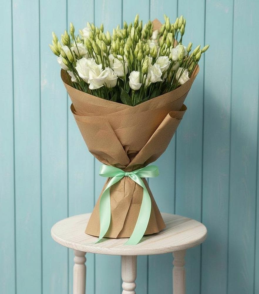 Букет цветов из: Лизиантусы в Бакунино