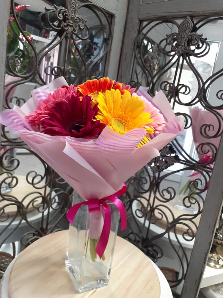 Букет цветов из: Герберы в Бакунино