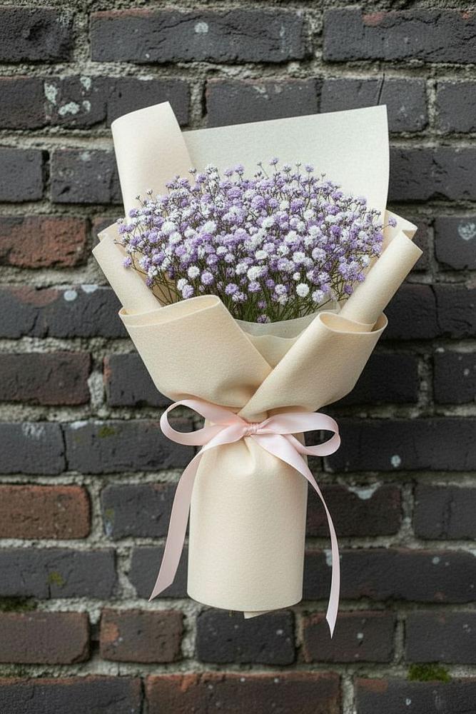 Букет цветов из: Гипсофила в Бакунино