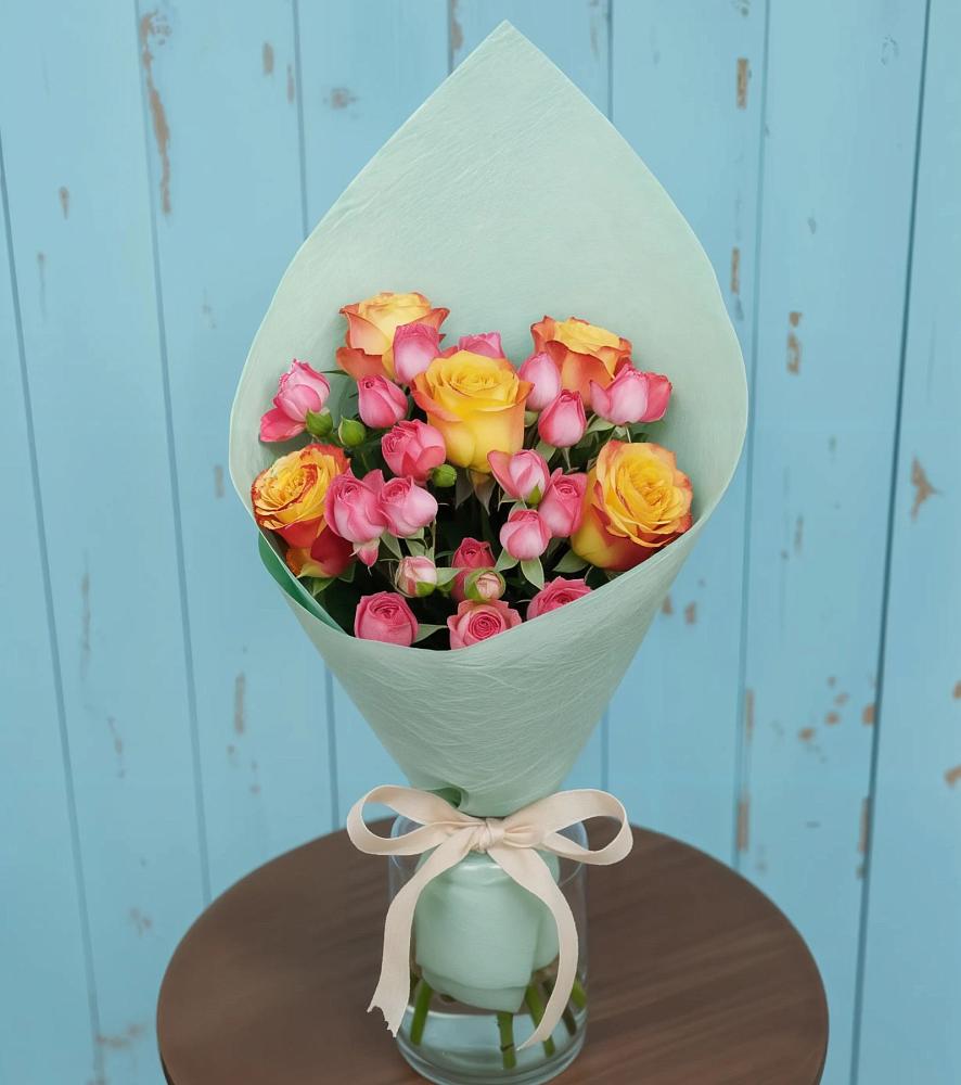 Букет цветов из: Розы в Бакунино