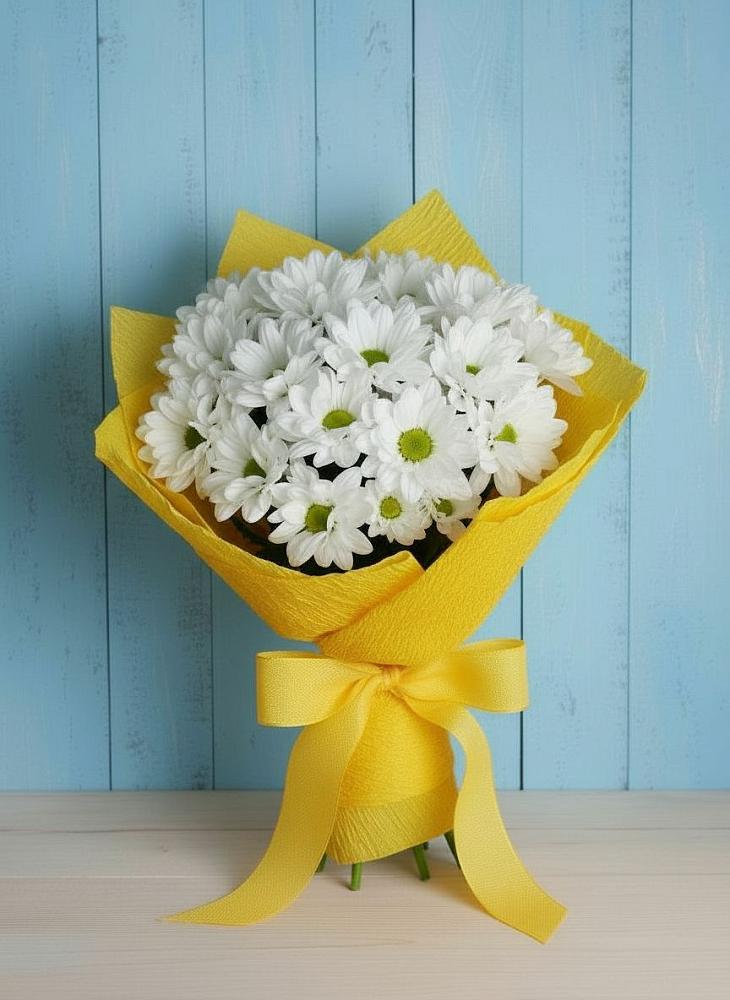 Букет цветов из: Хризантемы в Бакунино