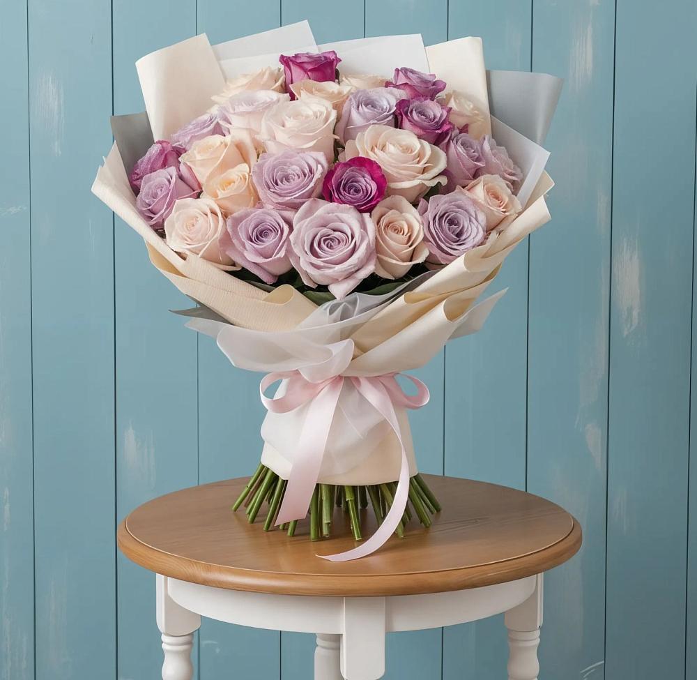 Букет цветов из: Розы в Бакунино