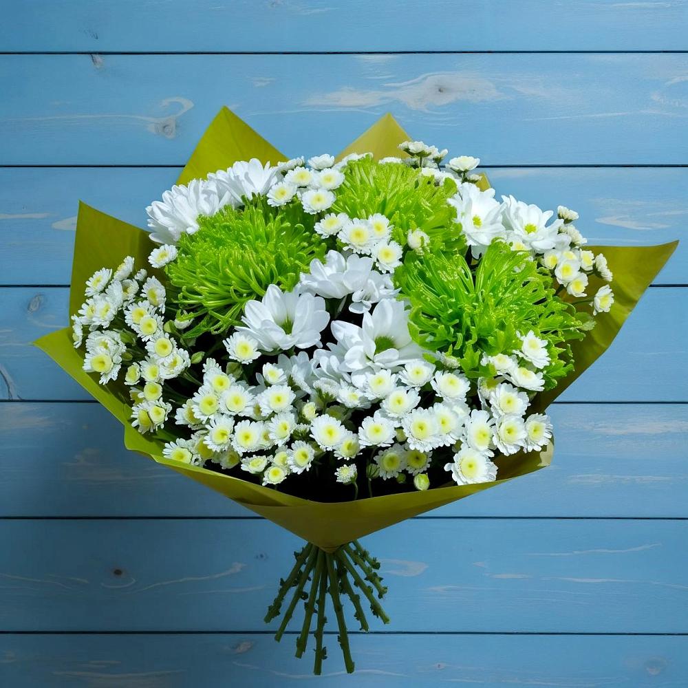 Букет цветов из: Хризантемы в Бакунино