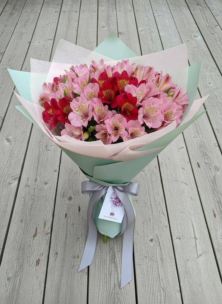 Букет цветов из: Альстромерии в Бакунино