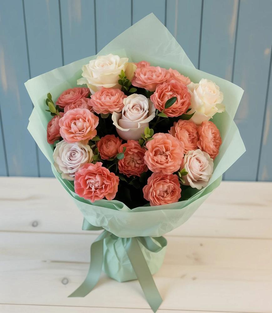 Букет цветов из: Розы в Бакунино