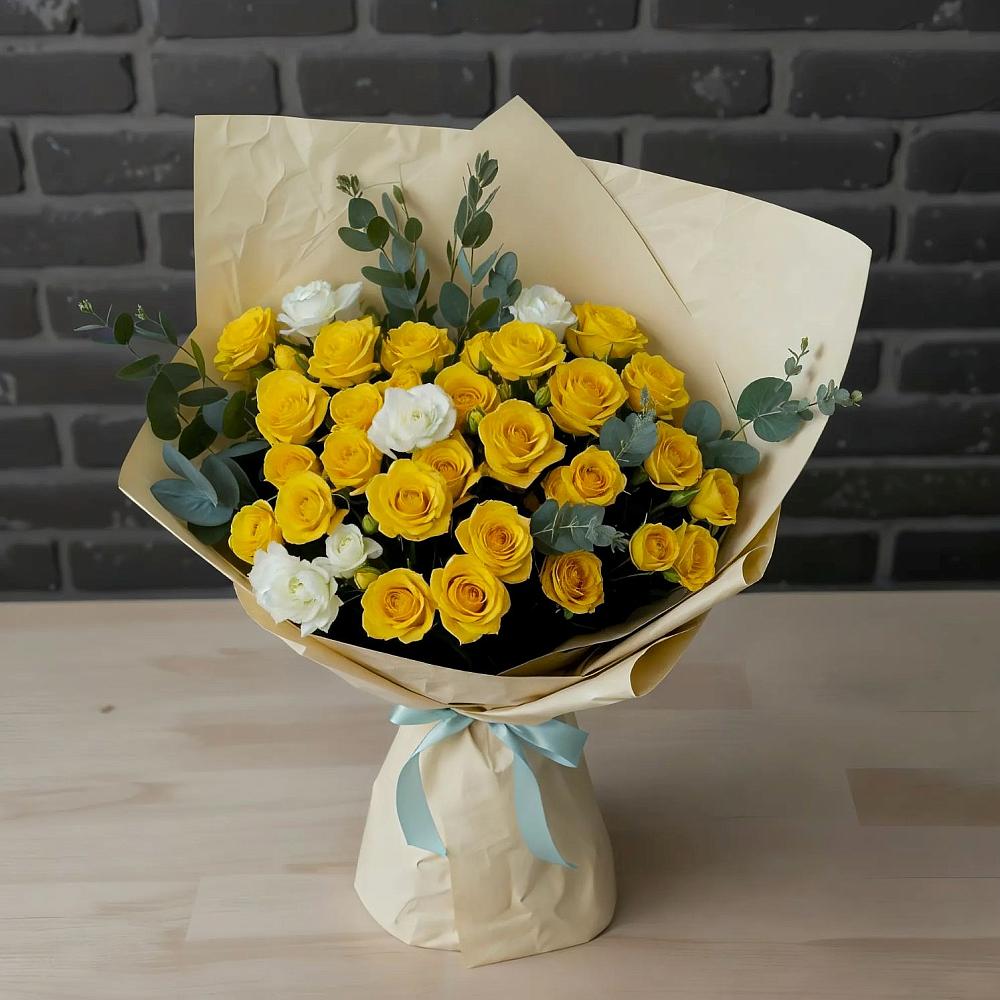 Букет цветов из: Розы в Бакунино