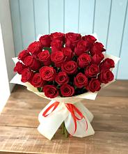 Букет 29 Красных роз в Бакунино