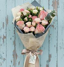 Букет цветов из:  Розы #REPLACE_PRED# Бакунино