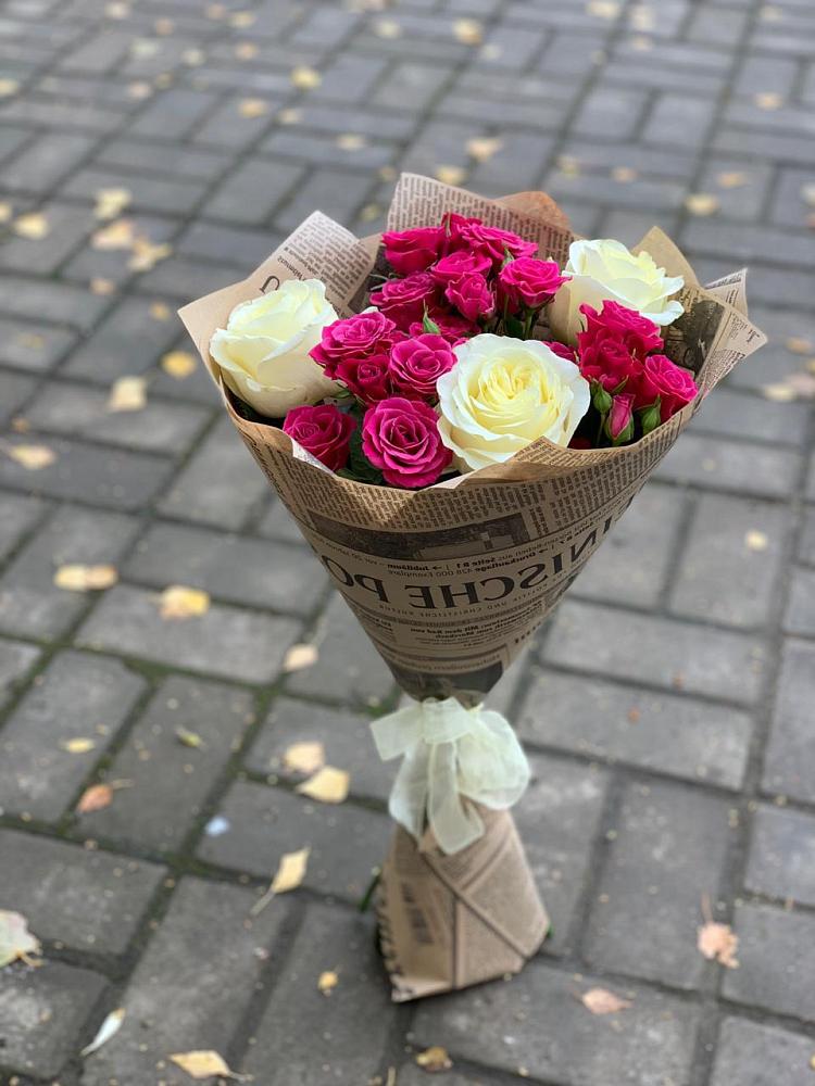 Букет цветов из: Розы в Бакунино