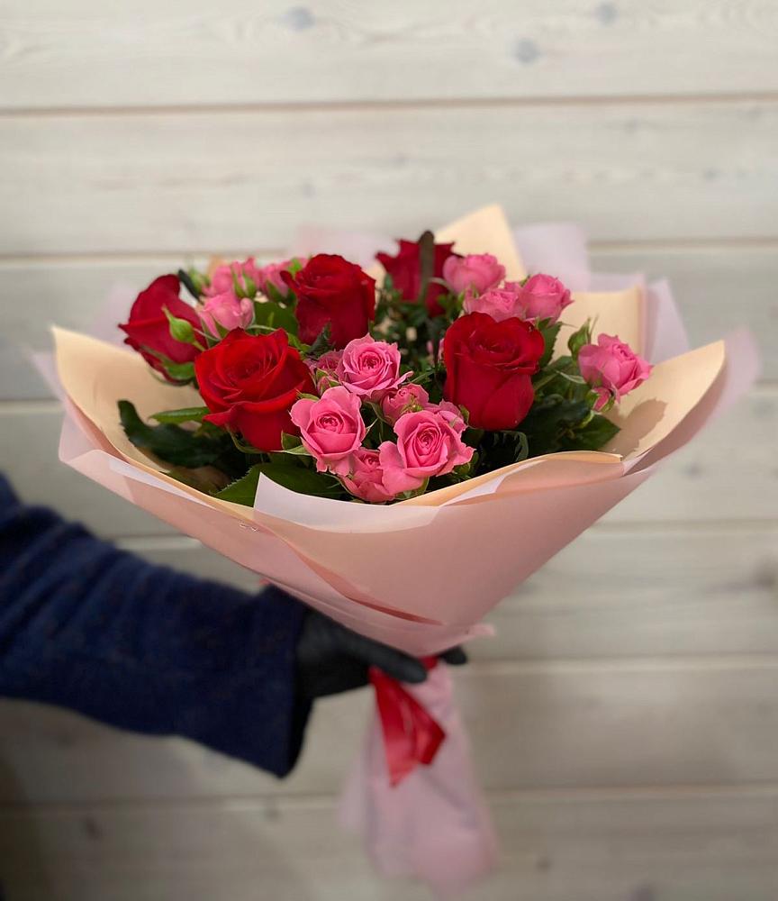 Букет цветов из: Розы в Бакунино