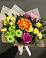 Букет цветов из: Гвоздики, Герберы, Розы и Хризантемы в Бакунино