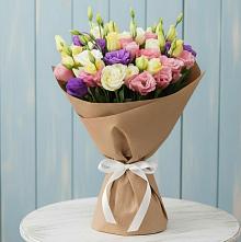 Букет цветов из:  Лизиантусы в Бакунино