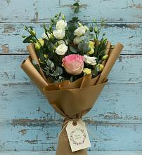 Букет цветов из:  Розы и Лизиантусы #REPLACE_PRED# Бакунино